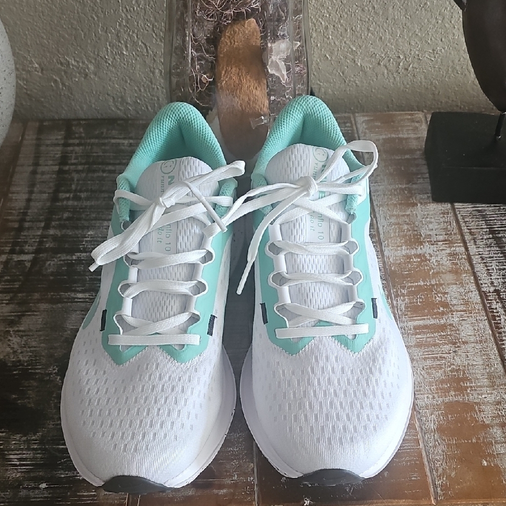 Nike Downshifter 12 Women's Running Shoes - White/Mint Green